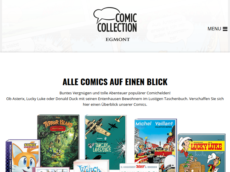 Egmont Comic Collection Allgemein | Egmont Comic Collection