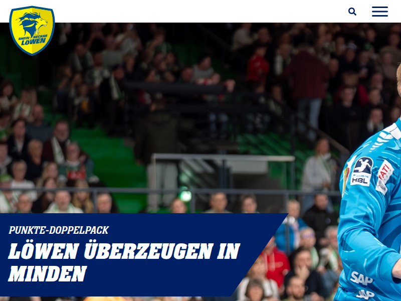 Achtelfinale als Unterrangspiel (Lampertheimer Zeitung) - Rhein-Neckar Löwen - LIQUI MOLY Handball-Bundesliga