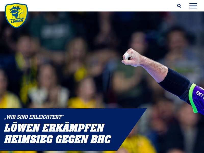 Connys Rudel folgt Flappi in unendliche Weiten - Rhein-Neckar Löwen - LIQUI MOLY Handball-Bundesliga