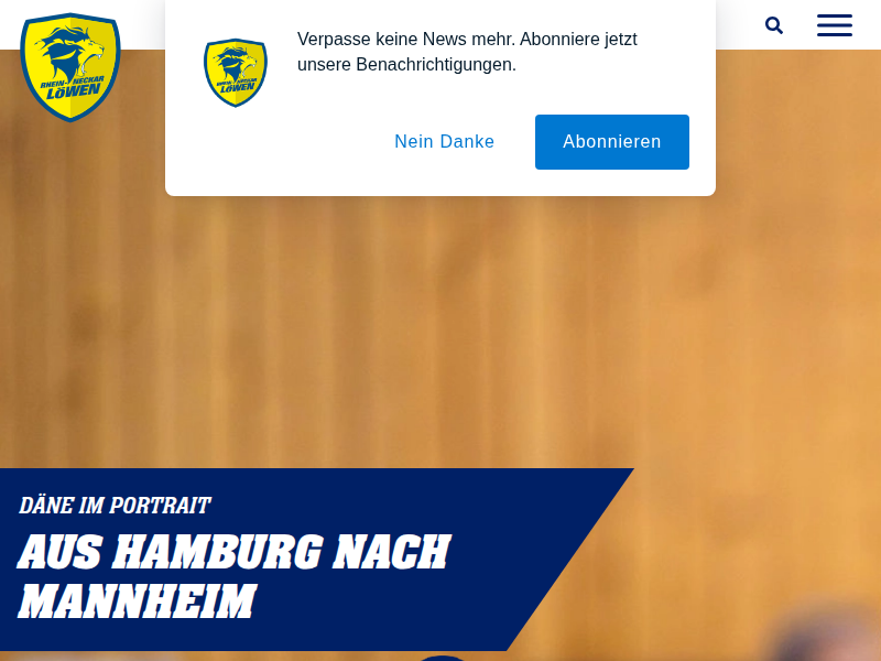 Datenschutz - Rhein-Neckar Löwen - DAIKIN Handball-Bundesliga