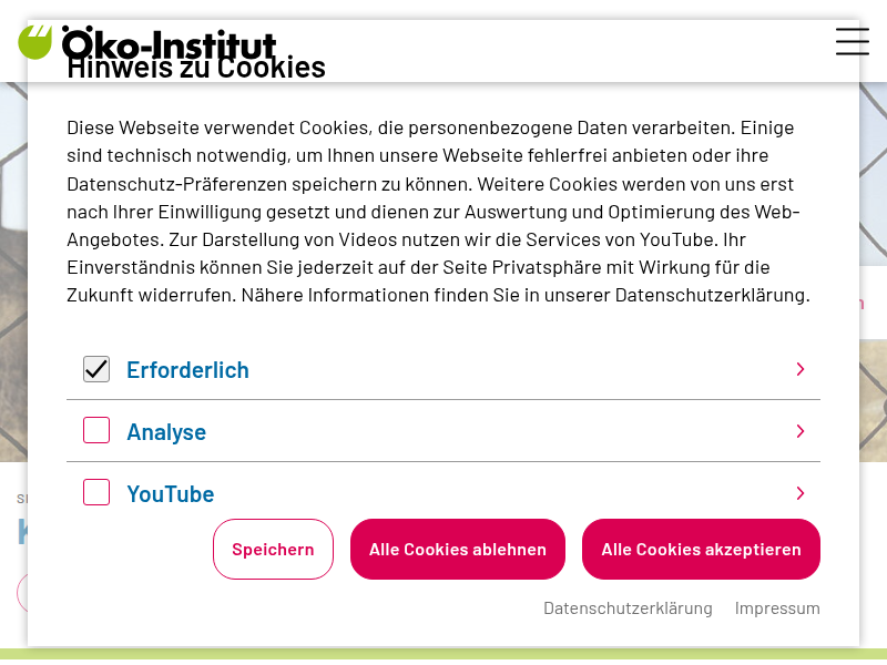 Ökostrom muss zum Ausbau der Erneuerbaren Energien beitragen und transparent bereitgestellt werden | oeko.de
