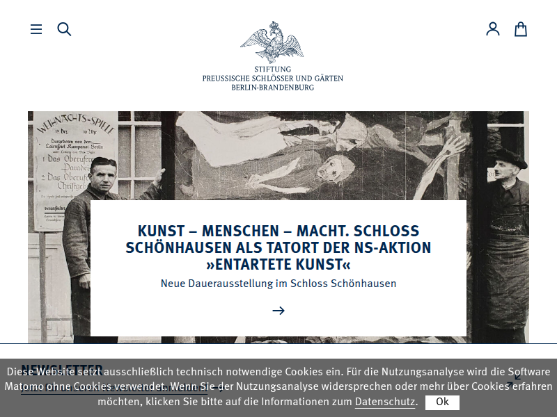Park Caputh - Grüner Rückzugsort am Fluss | SPSG