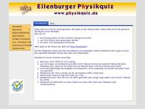 Eilenburger Physikquiz - Start