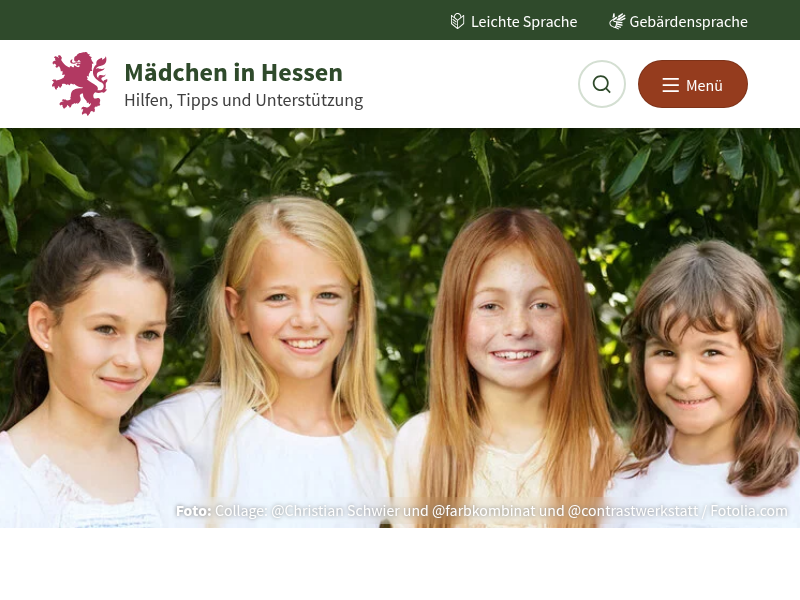 Beratungsstellen für Mädchen | Mädchen in Hessen