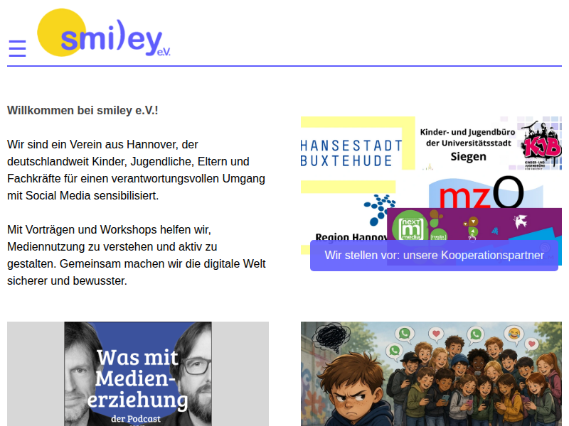 Desinformation und Hass in Social Media | smiley e.V. - smiley - Verein zur Förderung der Medienkompetenz e.V.