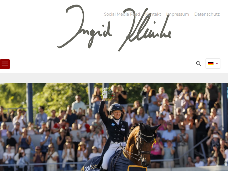 Dresden Mann – Ingrid Klimke