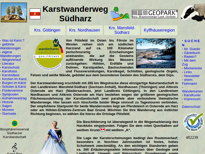 Beiträge zum Problem der Speläogenese im Gips unter besonderer Berücksichtigung der Unterwasserphase