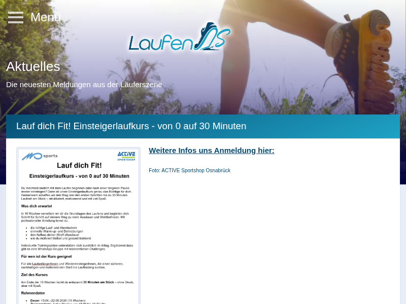 Lege dir hier ein eigenes LaufenOS-Konto an.