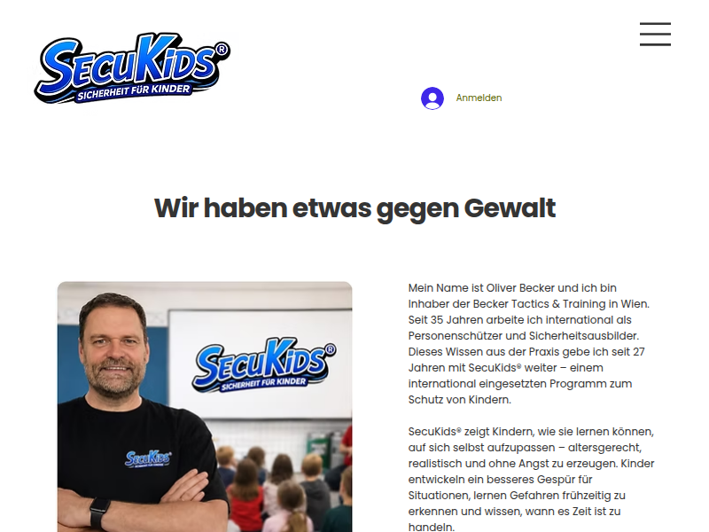 SecuKids | Sicherheitstraining