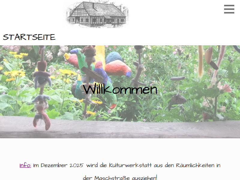 Samstagswerkstatt in der KuWeHi – Startseite