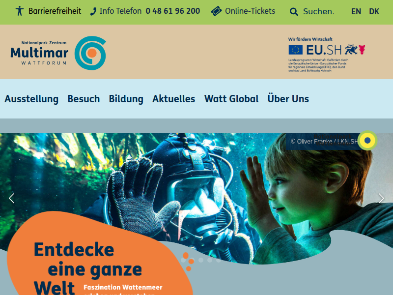 Staatssekretärin zu Gast | Multimar Wattforum