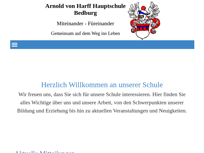 Kreissparkasse Köln - Arnold von Harff Schule Bedburg