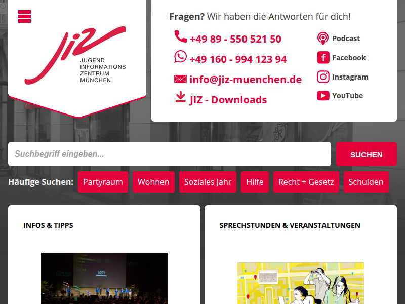 Adressen - JIZ München