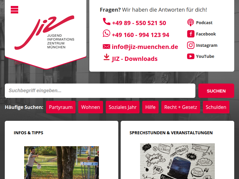 Adressen - JIZ München