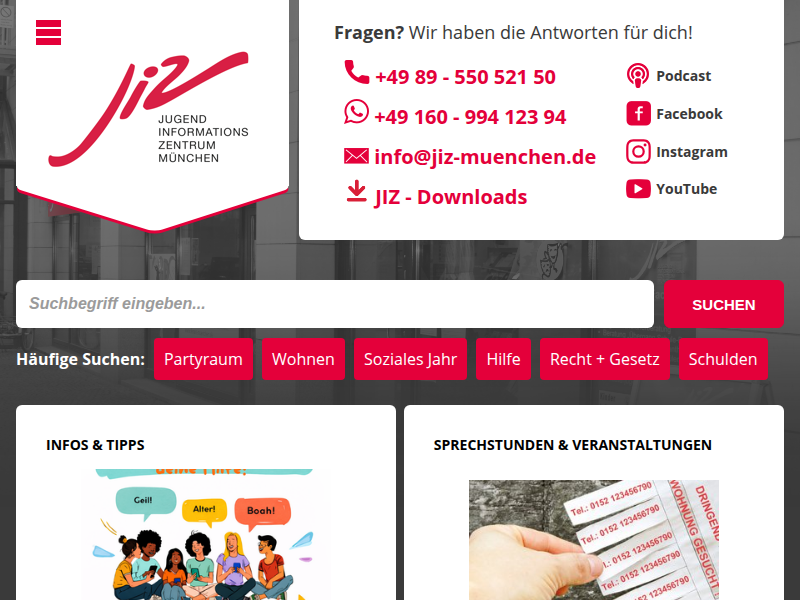 Adressen - JIZ München