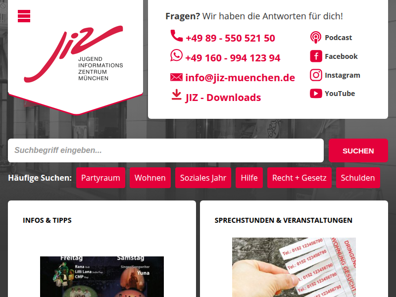 Adressen - JIZ München