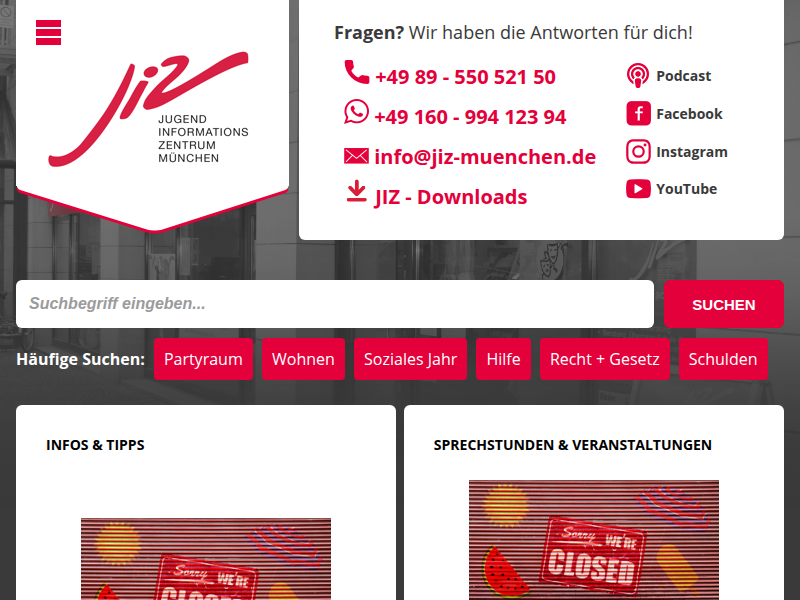 Adressen - JIZ München