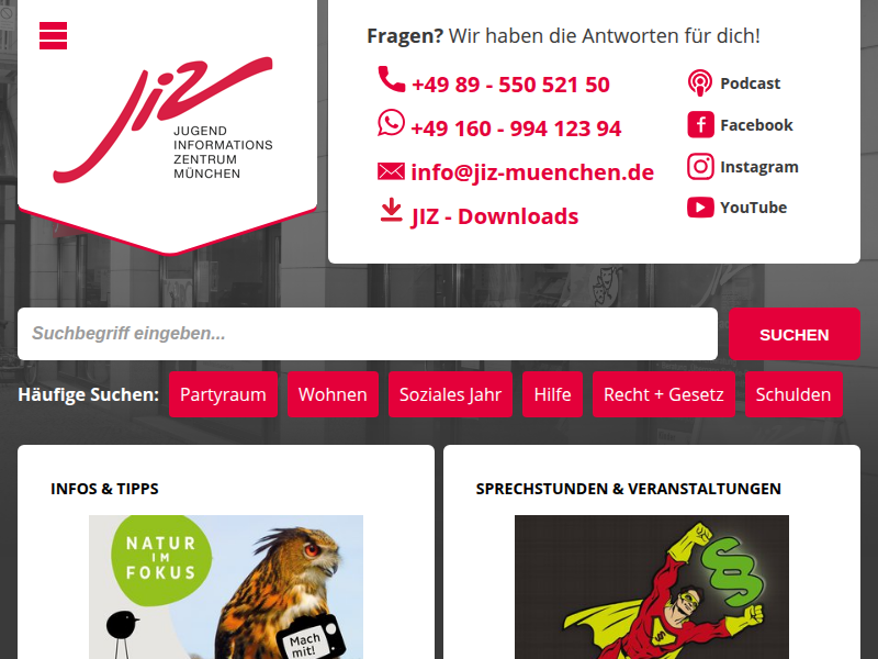 Adressen - JIZ München