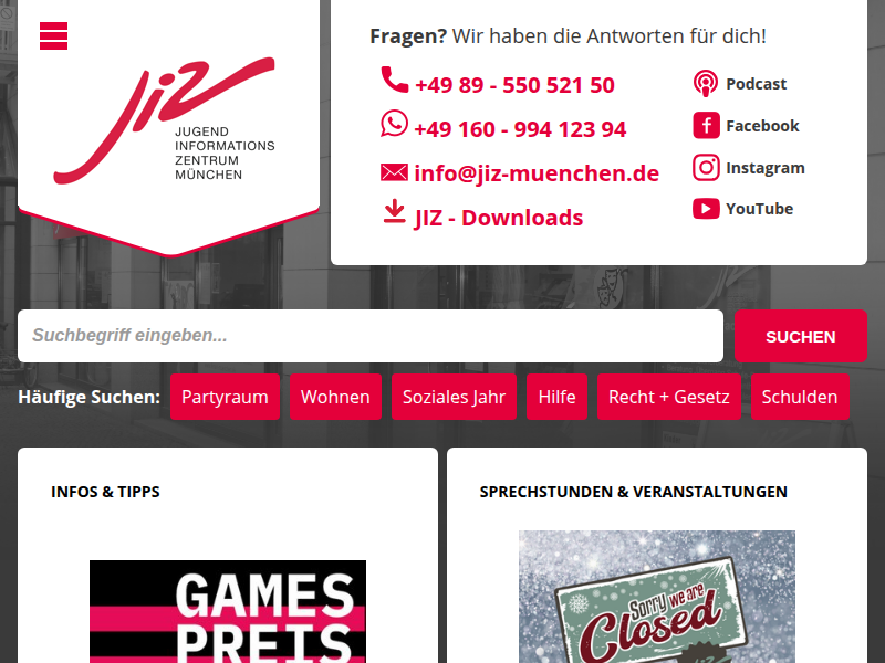 Adressen - JIZ München