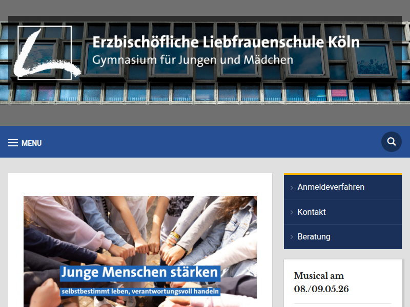 Digital am Ball bleiben dank „Schola Nostra“ – Erzb. Liebfrauenschule Köln