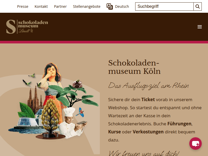 Schokoladenmuseum Köln: Hans Imhoff Chronik