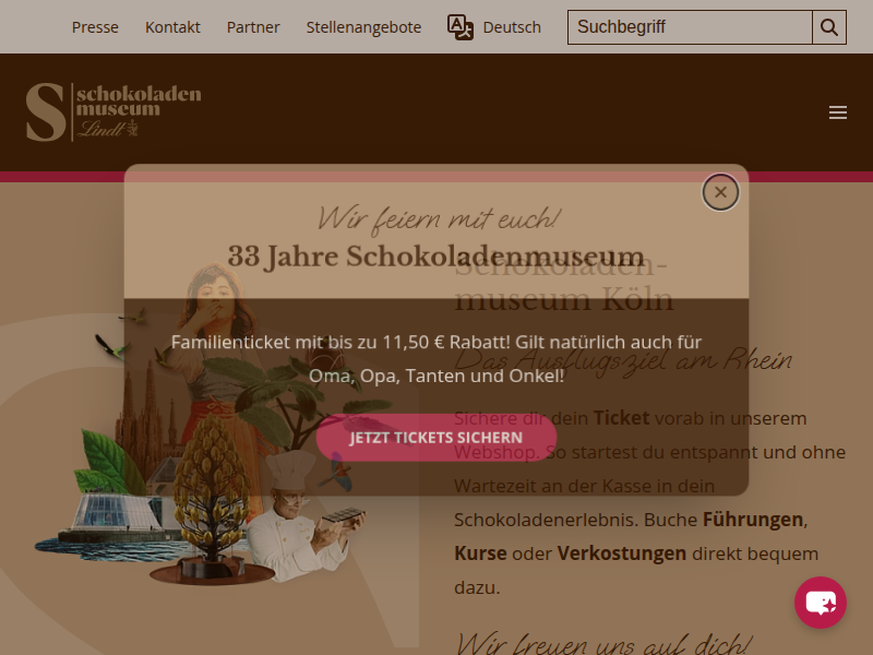 Schokoladenmuseum Köln: Gründerfamilie Imhoff