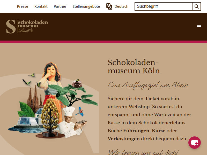 Schokoladenmuseum Köln: Der "CHOCOLAT" Shop