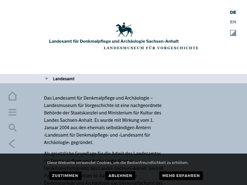 Landesamt - Archäologie - Fund des Monats - 2009 - Dezember 2009
