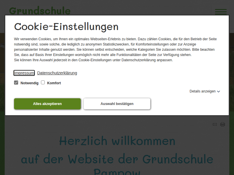 Grundschule Pampow - Witze