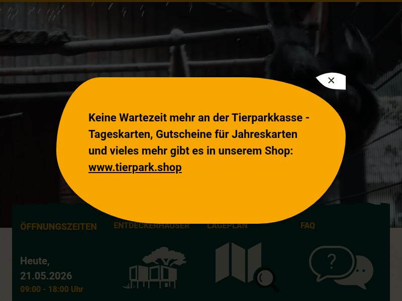 Aktuelles | Tierpark Ströhen - Der Enteckerzoo