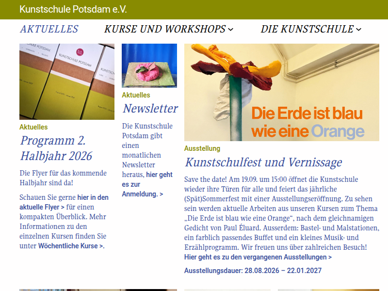 Aktzeichnen – Kunstschule Potsdam e.V.
