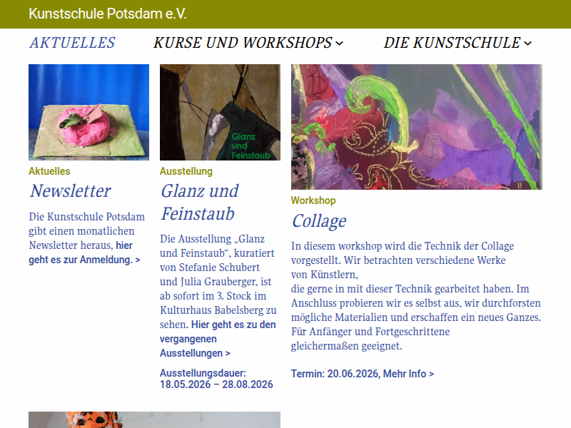 Druckwerkstatt – Kunstschule Potsdam e.V.