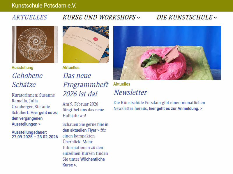 Druckwerkstatt – Kunstschule Potsdam e.V.