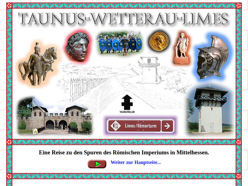 Taunus-Wetterau-Limes - Startseite