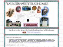 Taunus-Wetterau-Limes - Startseite