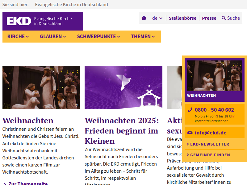 Notfallseelsorger sind sehr gefragt – EKD
