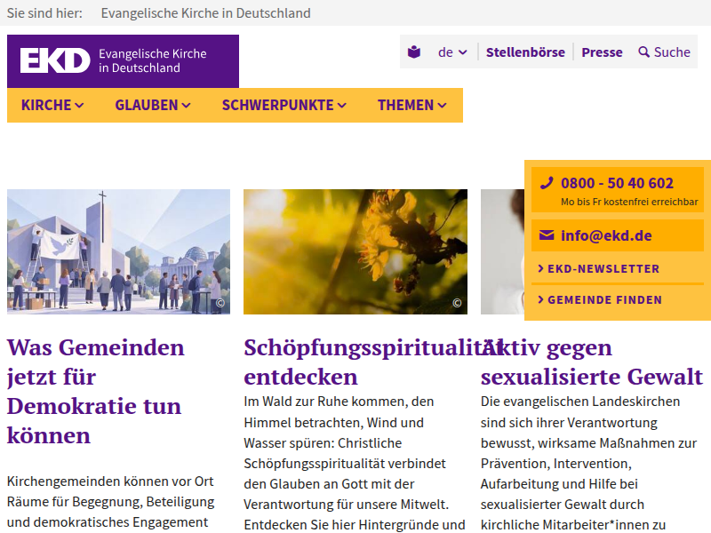 Evangelische Gedanken zum ökumenischen Fest der Kreuzerhöhung – EKD