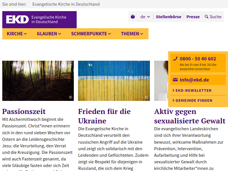 Eine Schule ohne Stundenplan – EKD