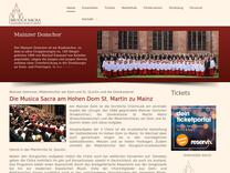Mainzer Domchöre - Home