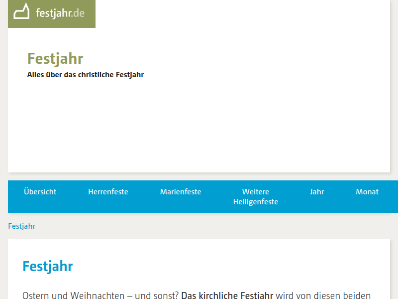 Festjahr