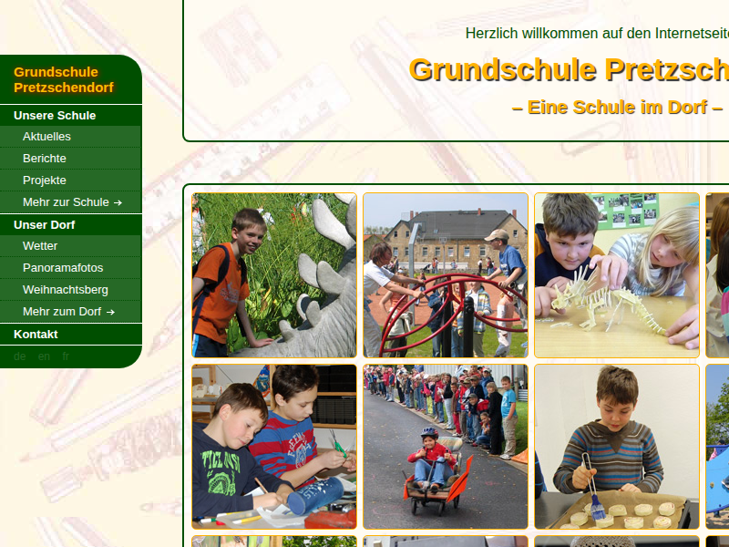Überblick über unsere Internetseiten - Grundschule Pretzschendorf
