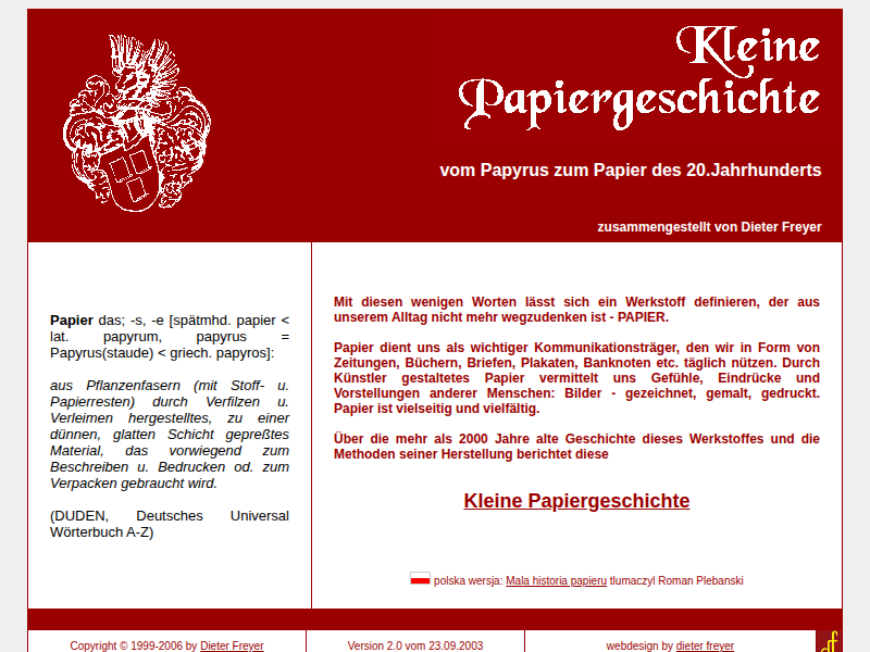 Kleine Papiergeschichte - Arabisch-maurisches Papier