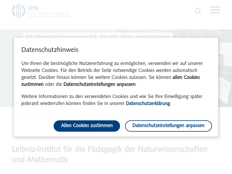 Interessentheorien revisited. Ein Überblick gängiger Interessenbegriffe und damit verbundener Beschreibungen der Interessenentwicklung - Leibniz-Institut für die Pädagogik der Naturwissenschaften und Mathematik