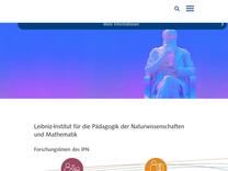 Prof. Dr. Ute Harms - Leibniz-Institut für die Pädagogik der Naturwissenschaften und Mathematik