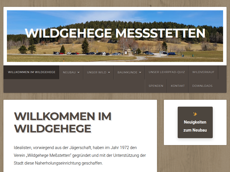 Ziegen – Wildgehege Messstetten