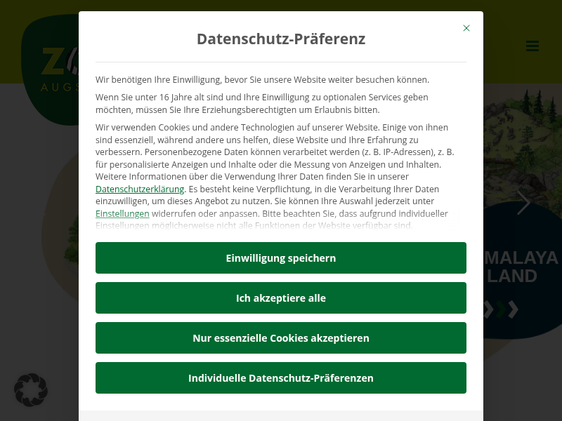 Patentiere - Zoo Augsburg