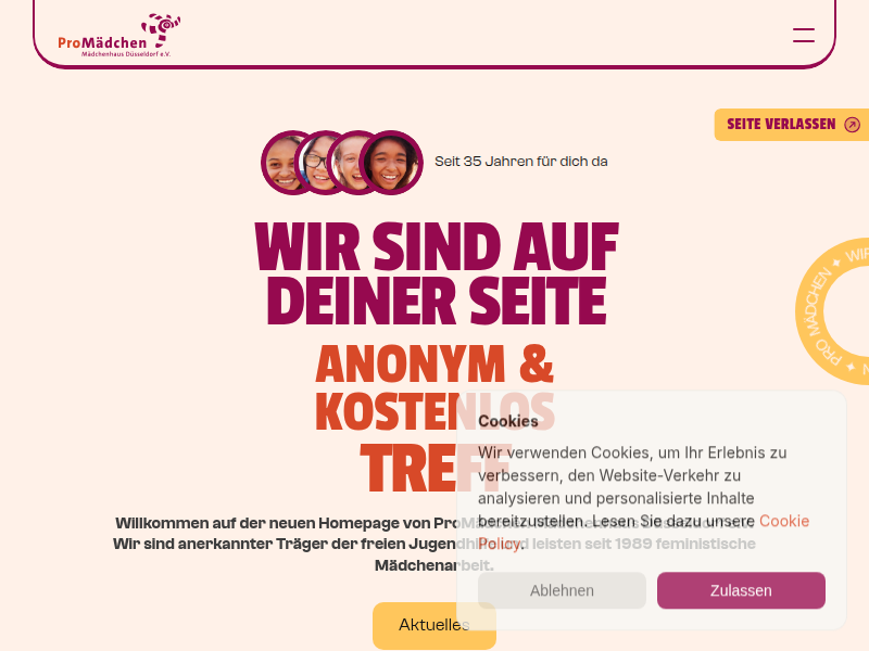 ProMädchen Mädchenhaus Düsseldorf e.V.
