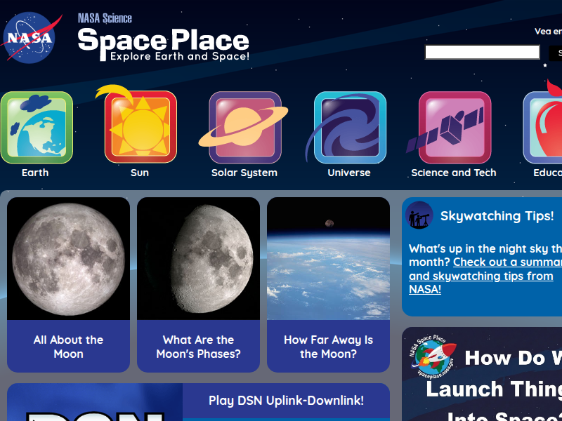 Glossary for "Sign Here!" words | NASA Space Place – NASA Science for Kids