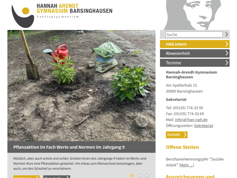 Hannah-Arendt-Gymnasium Barsinghausen |: 2023-25 Sprache und Raum