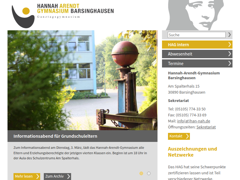 Hannah-Arendt-Gymnasium Barsinghausen |: "Magische Welten" - Neues Buch der AG Schreibwerkstatt